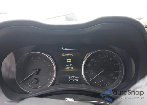 2019 Infiniti Q50 3.0T Luxe z USA, uszkodzony, nr VIN JN1EV7AP9KM541641